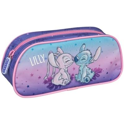 Undercover Trousse Disney Stitch Personnalisable avec nom Trousse remplie avec contenu pour enfants, Trousse Stitch (rose), Trousse à crayons - Publicité Undercover Trousse Disney Stitch Personnalisable avec nom Trousse remplie avec contenu pour enfants, Trousse Stitch (rose), Trousse à crayons - Publicité