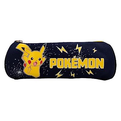 Pokémon Trousse Ronde Bleu Marine - Publicité Pokémon Trousse Ronde Bleu Marine - Publicité
