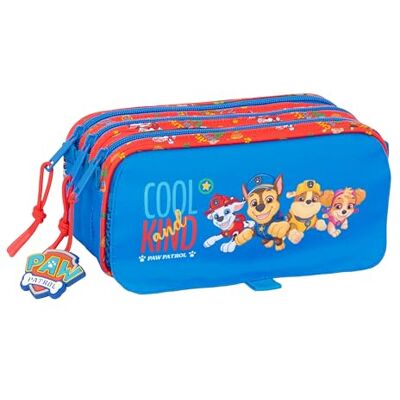 safta Paw Patrol Cool Trousse triple grande trousse pour enfant, idéale pour les enfants d'âge scolaire, confortable et polyvalente, qualité et résistance, 21,5 x 8 x 10 cm, Rouge, bleu, M, Décontracté - Publicité safta Paw Patrol Cool Trousse triple grande trousse pour enfant, idéale pour les enfants d'âge scolaire, confortable et polyvalente, qualité et résistance, 21,5 x 8 x 10 cm, Rouge, bleu, M, Décontracté - Publicité