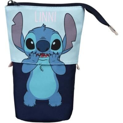 Undercover Trousse d'écolier et carquois 2 en 1 Disney Stitch – Personnalisable avec nom – Trousse d'école pour enfants filles, Trousse scolaire 2 en 1, Taille unique, Trousse d'écolier / carquois - Publicité Undercover Trousse d'écolier et carquois 2 en 1 Disney Stitch – Personnalisable avec nom – Trousse d'école pour enfants filles, Trousse scolaire 2 en 1, Taille unique, Trousse d'écolier / carquois - Publicité