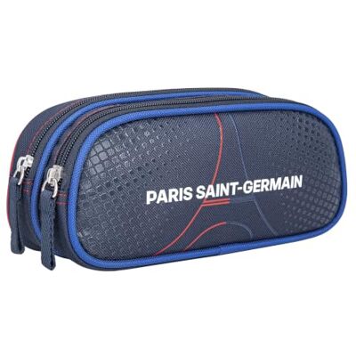 PSG Trousse Scolaire 2 Compartiments Collection Officielle Paris-Saint-Germain - Publicité PSG Trousse Scolaire 2 Compartiments Collection Officielle Paris-Saint-Germain - Publicité