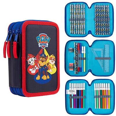 Paw Patrol - Trousse - Rouge/Bleu - Trousse - Publicité Paw Patrol - Trousse - Rouge/Bleu - Trousse - Publicité