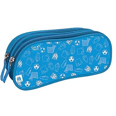 QUO VADIS Collection : Olympique Marseille FOURRE-TOUT 2 compartiments 10x23x07cm Graphique - Publicité QUO VADIS Collection : Olympique Marseille FOURRE-TOUT 2 compartiments 10x23x07cm Graphique - Publicité