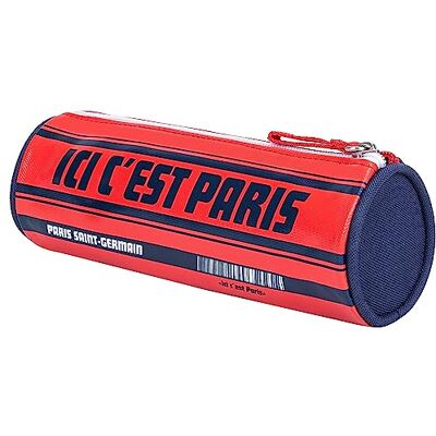 PSG Trousse Scolaire Collection Officielle Paris Saint Germain - Publicité PSG Trousse Scolaire Collection Officielle Paris Saint Germain - Publicité