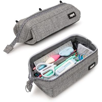 ZIPIT Lenny Trousse à crayons avec large ouverture zippée pour filles et Pochette esthétique pour l'école, lavable en machine, doublure colorée, peut contenir 55 stylos et crayons - Publicité ZIPIT Lenny Trousse à crayons avec large ouverture zippée pour filles et Pochette esthétique pour l'école, lavable en machine, doublure colorée, peut contenir 55 stylos et crayons - Publicité