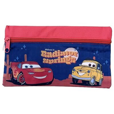 CARTOON Tombolino, trousse d'école sachet, école, papeterie, organisateur de stylos, crayons, couleurs, rouge, 21 x 11 x 1 cm, Cars - Publicité CARTOON Tombolino, trousse d'école sachet, école, papeterie, organisateur de stylos, crayons, couleurs, rouge, 21 x 11 x 1 cm, Cars - Publicité