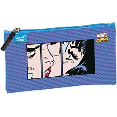 QUO VADIS Trousse 23 x 12,5 Violet - Publicité QUO VADIS Trousse 23 x 12,5 Violet - Publicité