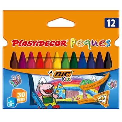BIC Plastidecor Paques Trousse de 12 Crayons de couleurs - Publicité BIC Plastidecor Paques Trousse de 12 Crayons de couleurs - Publicité