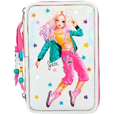 Depesche Lyra 10829 TOPModel Dance Trousse avec 3 Fermetures éclair et stylos 7,5 x 13 x 20 cm - Publicité Depesche Lyra 10829 TOPModel Dance Trousse avec 3 Fermetures éclair et stylos 7,5 x 13 x 20 cm - Publicité