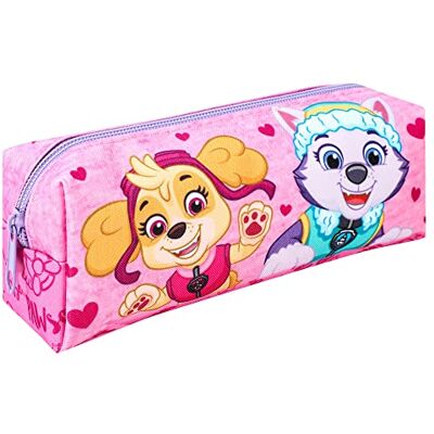 TDL Paw Patrol Skye Perfect Team Trousse à crayons avec fermeture éclair pour enfants Motif personnages Rose, rose, Trousse zippée - Publicité TDL Paw Patrol Skye Perfect Team Trousse à crayons avec fermeture éclair pour enfants Motif personnages Rose, rose, Trousse zippée - Publicité
