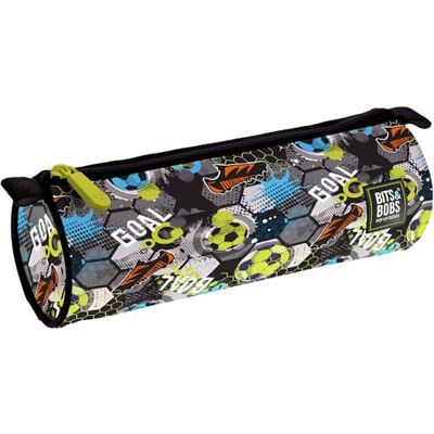 Grafoplás Trousse ronde Grande 22 x 8 cm Fermeture éclair avec poignées Polyester Goal Bits&Bobs Pop Up Design Parfait pour votre matériel scolaire, Gris, vert et bleu, 22x8cm, Trousse - Publicité Grafoplás Trousse ronde Grande 22 x 8 cm Fermeture éclair avec poignées Polyester Goal Bits&Bobs Pop Up Design Parfait pour votre matériel scolaire, Gris, vert et bleu, 22x8cm, Trousse - Publicité