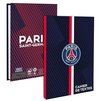 Paris Saint-Germain Cahier de Texte PSG Collection Officielle - Publicité Paris Saint-Germain Cahier de Texte PSG Collection Officielle - Publicité