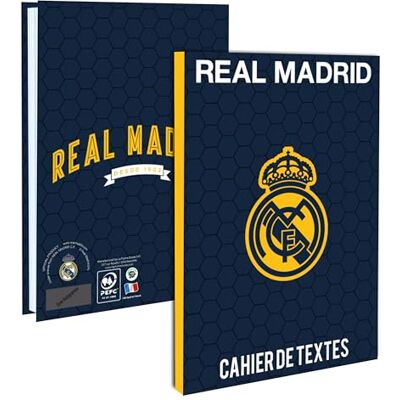 Real Madrid Cahier de Texte Collection Officielle - Publicité Real Madrid Cahier de Texte Collection Officielle - Publicité