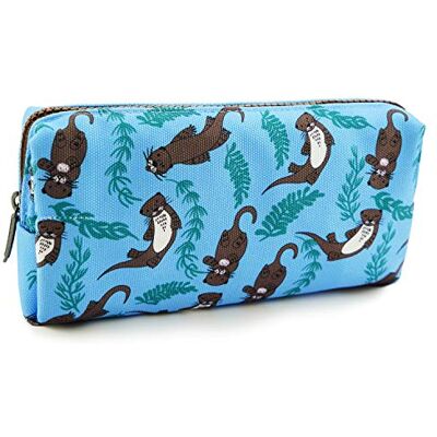 LParkin LPakin Trousse à crayons en toile Motif loutre mignon - Publicité LParkin LPakin Trousse à crayons en toile Motif loutre mignon - Publicité