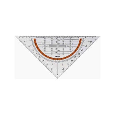 Rotring Geometry S0220800 Triangle avec poignée 25 cm - Publicité Rotring Geometry S0220800 Triangle avec poignée 25 cm - Publicité