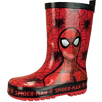 Marvel Enfant Bottes en Caoutchouc Spiderman Rouge Taille EU 23 (Taille UK 7) - Publicité Marvel Enfant Bottes en Caoutchouc Spiderman Rouge Taille EU 23 (Taille UK 7) - Publicité