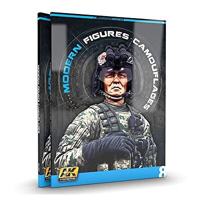 AK Interactive AK Learning 08 MODERN FIGURES COMOUFLAGES (92 pages) (English) (AK247) - Publicité AK Interactive AK Learning 08 MODERN FIGURES COMOUFLAGES (92 pages) (English) (AK247) - Publicité