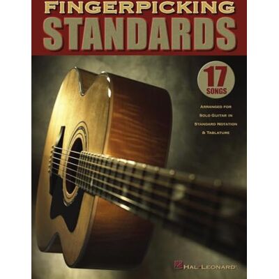 Various Fingerpicking Standards: 17 Songs Arranged for Solo Guitar in Standard Notation & Tablature - Publicité Various Fingerpicking Standards: 17 Songs Arranged for Solo Guitar in Standard Notation & Tablature - Publicité