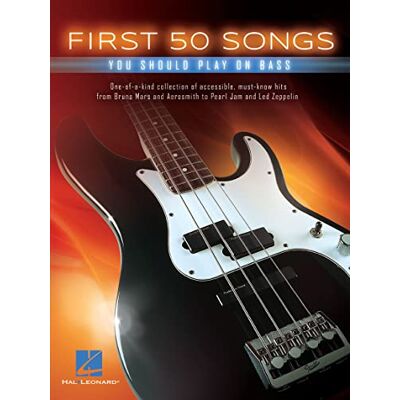 Various First 50 Songs Solo pour Guitare Basse Songbook basse avec tablatures et paroles 50 classiques pop & rock faciles Billie Jean, Under Pressure, Come As You Are, Uptown Funk… - Publicité Various First 50 Songs Solo pour Guitare Basse Songbook basse avec tablatures et paroles 50 classiques pop & rock faciles Billie Jean, Under Pressure, Come As You Are, Uptown Funk… - Publicité