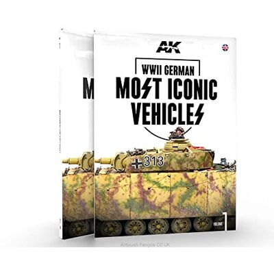 AK Interactive AK BOOK AK514 WWII GERMAN MOST ICONIC SS VEHICLES. VOL 1 (160 pages) (English) - Publicité AK Interactive AK BOOK AK514 WWII GERMAN MOST ICONIC SS VEHICLES. VOL 1 (160 pages) (English) - Publicité