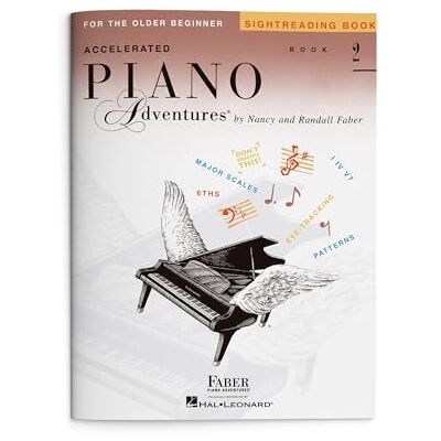 Various Accelerated piano adventures sightreading book 2 piano - Publicité Various Accelerated piano adventures sightreading book 2 piano - Publicité