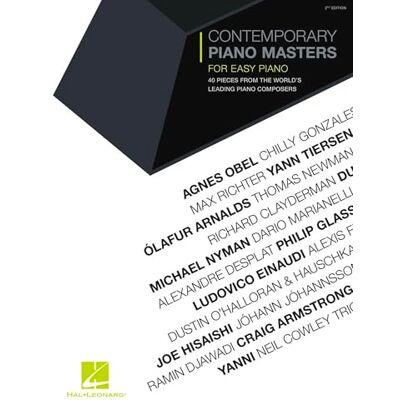 Various Contemporary Piano Masters for Easy Piano. Publicité Various Contemporary Piano Masters for Easy Piano. Publicité