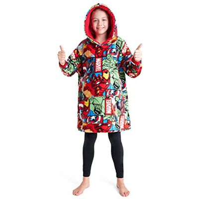 Spiderman Plaid Capuche Enfant Ado, Couverture Polaire Portable Avengers Hulk Hoodie Oversize, Cadeau Garcon (Multi Marvel) - Publicité Spiderman Plaid Capuche Enfant Ado, Couverture Polaire Portable Avengers Hulk Hoodie Oversize, Cadeau Garcon (Multi Marvel) - Publicité