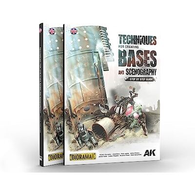 AK Interactive AK Book AK648 Techniques for creating bases and scenography (232pages) (EN) - Publicité AK Interactive AK Book AK648 Techniques for creating bases and scenography (232pages) (EN) - Publicité