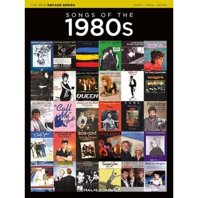 Various The New Decade Series Songs of the 1980s Recueil de Chansons et Partitions Piano Vocal Guitare avec Audio en Ligne 80 Hits Pop Rock Années 80 Pratique Performance Hal Leonard Arrangements - Publicité Various The New Decade Series Songs of the 1980s Recueil de Chansons et Partitions Piano Vocal Guitare avec Audio en Ligne 80 Hits Pop Rock Années 80 Pratique Performance Hal Leonard Arrangements - Publicité