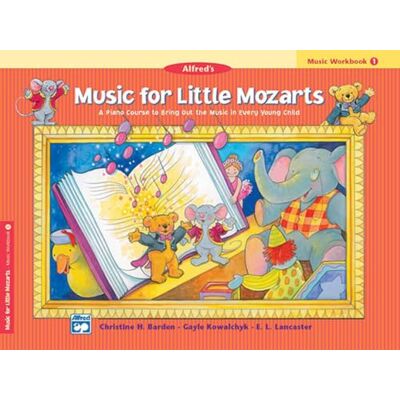 Little Mozarts Workbook 1 --- Piano Various --- Alfred Publishing - Publicité Little Mozarts Workbook 1 --- Piano Various --- Alfred Publishing - Publicité