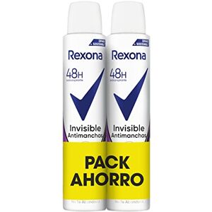 Rexona Déodorant Anti-Transpirant Invisible on White&Black Clothes 2 x 200 ML - Publicité Rexona Déodorant Anti-Transpirant Invisible on White&Black Clothes 2 x 200 ML - Publicité