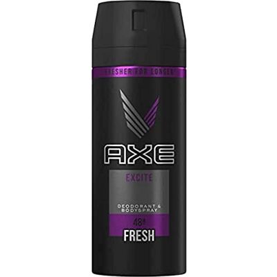 AXE Déodorant Excite Spray 150 ml - Publicité AXE Déodorant Excite Spray 150 ml - Publicité