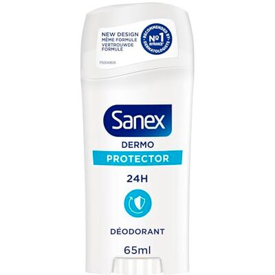Sanex - Dermo Protector - 65 ml - Déodorant en stick - Publicité Sanex - Dermo Protector - 65 ml - Déodorant en stick - Publicité