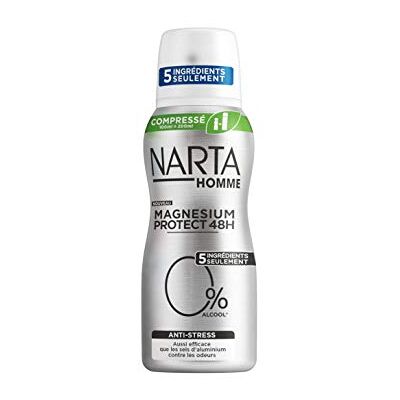 Narta Déodorant Antistress Compressé Homme Magnésium Protection Anti Stress 100 ml - Publicité Narta Déodorant Antistress Compressé Homme Magnésium Protection Anti Stress 100 ml - Publicité
