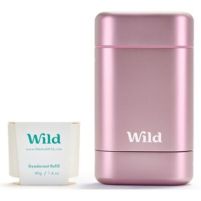 Wild - Kit de démarrage déodorant rechargeable naturel - Déodorant - Publicité Wild - Kit de démarrage déodorant rechargeable naturel - Déodorant - Publicité