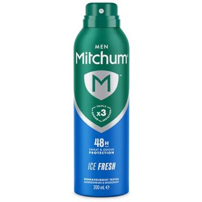 Mitchum Men Triple Odor Defense 48h Protection Déodorant en spray 200 ml - Publicité Mitchum Men Triple Odor Defense 48h Protection Déodorant en spray 200 ml - Publicité