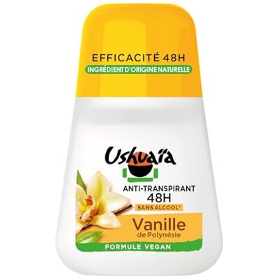 Ushuaïa Vanille de Polynésie Déodorant - 48h - Publicité Ushuaïa Vanille de Polynésie Déodorant - 48h - Publicité