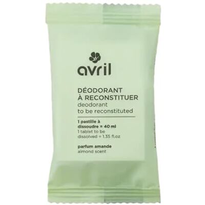 Avril Déodorant à Reconstituer Bio Amande – Déodorant Naturel Vegan, Certifié Cosmos Organic, Format Éco-Responsable - Publicité Avril Déodorant à Reconstituer Bio Amande – Déodorant Naturel Vegan, Certifié Cosmos Organic, Format Éco-Responsable - Publicité