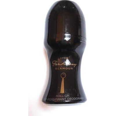 AVON Far Away Glamour Déodorant à bille anti-transpirant 50 ml - Publicité AVON Far Away Glamour Déodorant à bille anti-transpirant 50 ml - Publicité