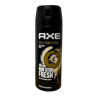 AXE Men Lot de 6 déodorants en spray « Gold Oud Wood & Dark Vanilla » 150 ml - Publicité AXE Men Lot de 6 déodorants en spray « Gold Oud Wood & Dark Vanilla » 150 ml - Publicité