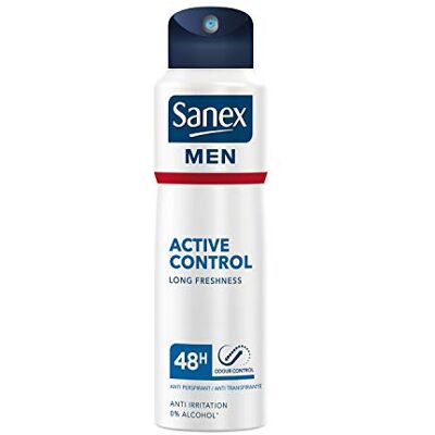 Sanex Men Active Control Déodorant en aérosol 200 ml - Publicité Sanex Men Active Control Déodorant en aérosol 200 ml - Publicité