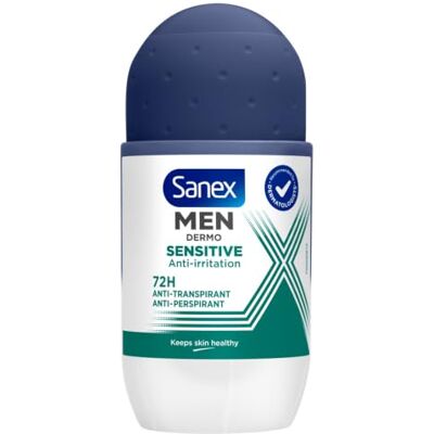 Sanex Men Lot de 6 déodorants roll-on Dermo Sensitive 72H 50 ml - Publicité Sanex Men Lot de 6 déodorants roll-on Dermo Sensitive 72H 50 ml - Publicité