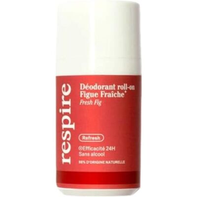 Respire Déodorant Roll-on Figue Fraîche 50 ml - Publicité Respire Déodorant Roll-on Figue Fraîche 50 ml - Publicité