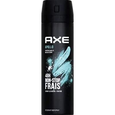 AXE Déodorant bodyspray apollo 48h non-stop frais L'aérosol de 200ml - Publicité AXE Déodorant bodyspray apollo 48h non-stop frais L'aérosol de 200ml - Publicité
