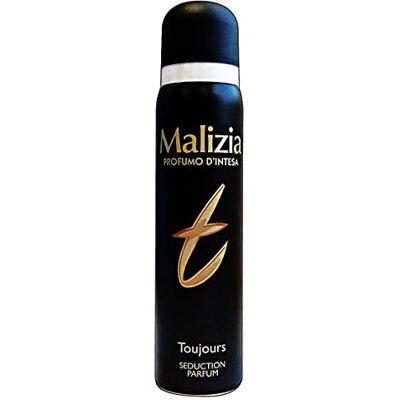 Malizia Lot de 12 désodorisants pour femme Toujours 100 ml Spray soin du corps - Publicité Malizia Lot de 12 désodorisants pour femme Toujours 100 ml Spray soin du corps - Publicité