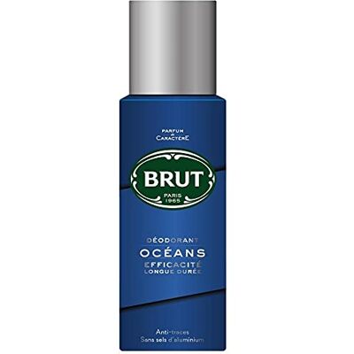 Brut Déodorant Océans Efficacité Longue Durée 200ml (lot d - Publicité Brut Déodorant Océans Efficacité Longue Durée 200ml (lot d - Publicité