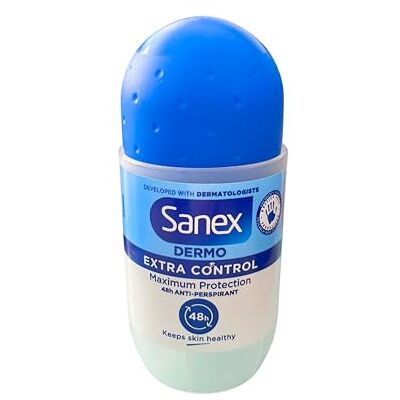 Sanex Derma Care + Lot de 3 déodorants roll-on pour femme 72 h 53 ml - Publicité Sanex Derma Care + Lot de 3 déodorants roll-on pour femme 72 h 53 ml - Publicité