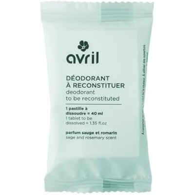 Avril Déodorant à Reconstituer Bio Sauge & Romarin – Déodorant Naturel Vegan, Certifié Cosmos Organic, Format Éco-Responsable - Publicité Avril Déodorant à Reconstituer Bio Sauge & Romarin – Déodorant Naturel Vegan, Certifié Cosmos Organic, Format Éco-Responsable - Publicité