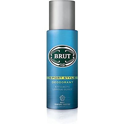 Brut Deodorant, Aerosol Sport Style 200 ml - Publicité Brut Deodorant, Aerosol Sport Style 200 ml - Publicité