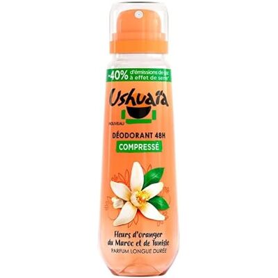 Ushuaia Déodorant Atomisuer Compressé Fleur D'Oranger 100Ml Lot De 3 Livraison Gratuite - Publicité Ushuaia Déodorant Atomisuer Compressé Fleur D'Oranger 100Ml Lot De 3 Livraison Gratuite - Publicité